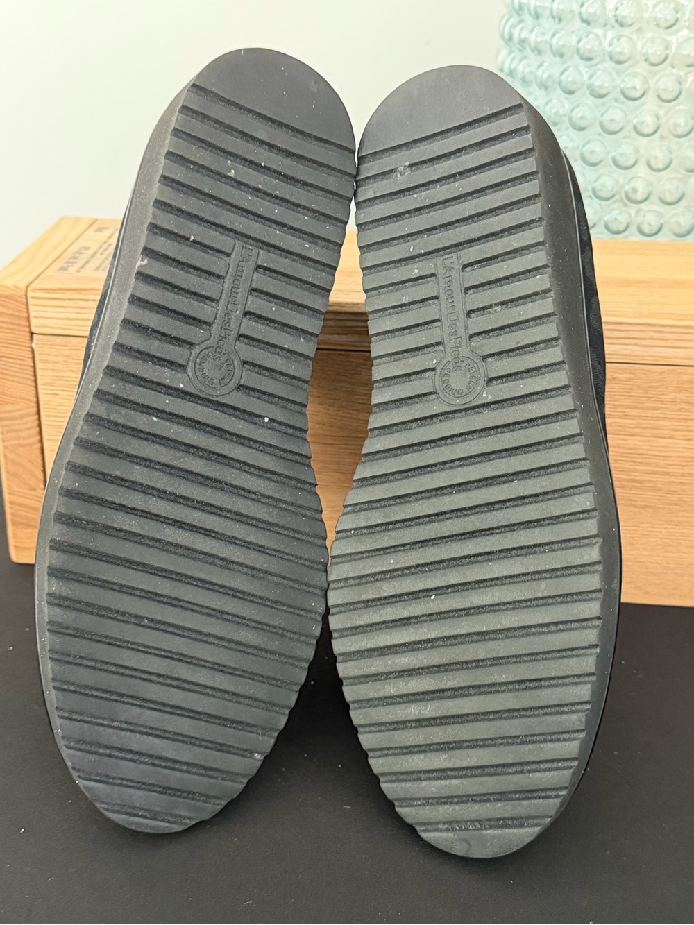 L’Amour Des Pieds Black Slip-On Casual women’s Shoes - Picture 10 of 12